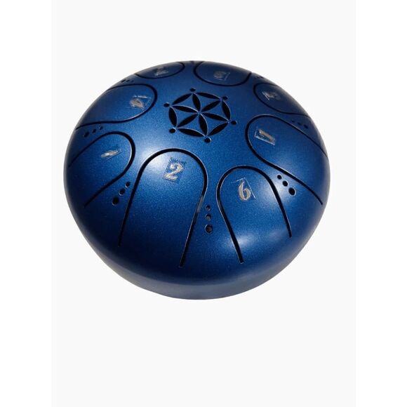 Steel Tongue Drum Rain Drum Tone Key C5 5.5 Inch 8 Notes For Kids Beginner - Picture 11 of 12